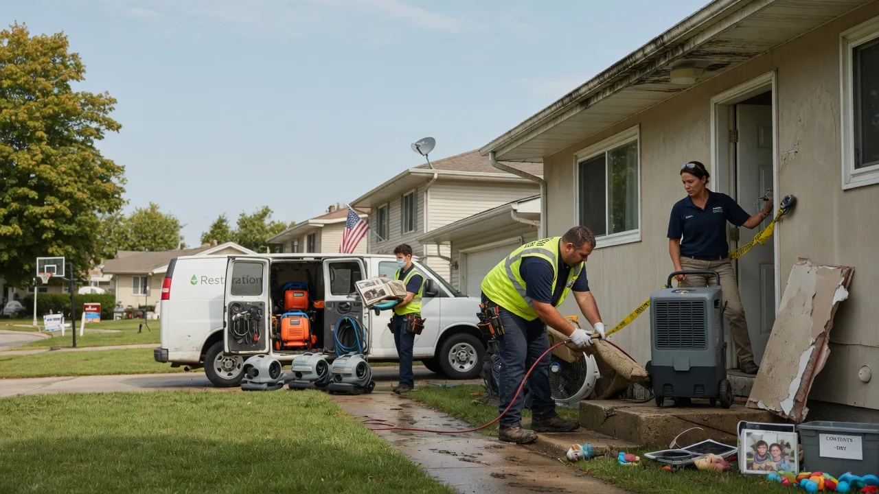 Water Damage Restoration in Cardale, PA near me